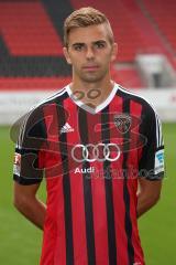 2. Bundesliga - FC Ingolstadt 04 - Saison 2014/2015 - Portraits im Stadion - Lukas Hinterseer (16)