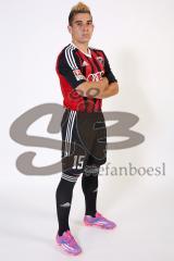2. Bundesliga - FC Ingolstadt 04 - Saison 2014/2015 - offizielle Portraits - Danilo Soares Teodoro (15)