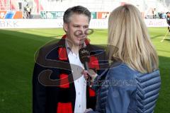 2. BL - Saison 2014/2015 - FC Ingolstadt 04 - Karlsruher SC - OB Dr. Christian Lösel im Sky Interwiev -