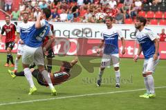 2. Bundesliga - FC Ingolstadt 04 - SV Darmstadt 98 - Fallrückzieher Karl-Heinz Lappe (25) Tor zum Unentschieden, Jubel