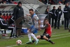 2. Bundesliga - FC Ingolstadt 04 - VfL Bochum - 17 Bochum Tobias Weis und rechts Pascal Groß (10)