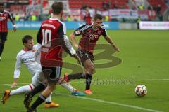 2. Bundesliga - FC Ingolstadt 04 - 1. FC Union Berlin - rechts Mathew Leckie (7) geht auf das Tor