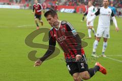 2. Bundesliga - Fußball - FC Ingolstadt 04 - SV Sandhausen - Stefan Lex (14, FCI) zieht ab zum Anschlußtreffer 1:2 Tor Jubel