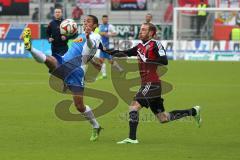 2. Bundesliga - FC Ingolstadt 04 - VfL Bochum - links Marco Terrazzino und rechts Moritz Hartmann (9)
