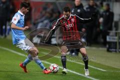 2. Bundesliga - Fußball - FC Ingolstadt 04 - 1860 München - rechts Mathew Leckie (7, FCI)