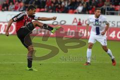 2. Bundesliga - FC Ingolstadt 04 - Erzgebirge Aue - Marvin Matip (34) zieht ab