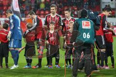 2. BL - FC Ingolstadt 04 - FC St. Pauli - Einmarsch Lukas Hinterseer (16)