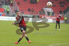 2. Bundesliga - Fußball - FC Ingolstadt 04 - SV Sandhausen - Pascal Groß (10, FCI) zeiht ab, drüber