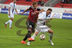 2. Bundesliga - FC Ingolstadt 04 - Erzgebirge Aue - Lukas Hinterseer (16) zieht ab auf das Tor