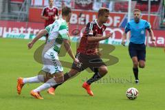 2. Bundesliga -  Saison 2014/2015 - FC Ingolstadt 04 - SpVgg Greuther Fürth - rechts Lukas Hinterseer (16)