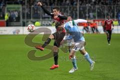 2. Bundesliga - Fußball - FC Ingolstadt 04 - TSV 1860 München - Stefan Lex (14, FCI) und Christopher Schindler