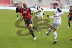 2. Bundesliga - Fußball - FC Ingolstadt 04 - SV Sandhausen - links Tobias Levels (28, FCI)