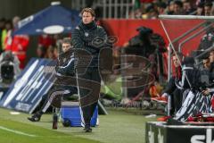 2. Bundesliga - Fußball - FC Ingolstadt 04 - TSV 1860 München - Cheftrainer Ralph Hasenhüttl (FCI)