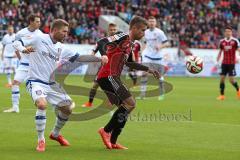 2. Bundesliga - Fußball - FC Ingolstadt 04 - FSV Frankfurt -  rechts Stefan Lex (14, FCI)