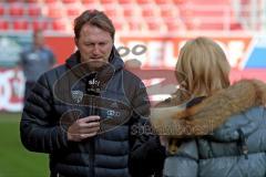 2. BL - Saison 2014/2015 - FC Ingolstadt 04 - Karlsruher SC - Ralph Hasenhüttl (Trainer FC Ingolstadt 04) im Sky Interview -