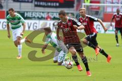 2. Bundesliga -  Saison 2014/2015 - FC Ingolstadt 04 - SpVgg Greuther Fürth -  Mathew Leckie (7) stürmt zum Tor