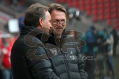 2. Bundesliga - FC Ingolstadt 04 - VfL Bochum - Trainer VfL Peter Neururer und Cheftrainer Ralph Hasenhüttl