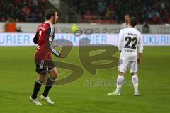 2. BL - FC Ingolstadt 04 - FC St. Pauli - Mathew Leckie (7) zieht ab zum 1:0 Tor Jubel