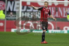 2. Bundesliga - Fußball - FC Ingolstadt 04 - Fortuna Düsseldorf - Moritz Hartmann (9, FCI) zieht ab Tor zum Ausgleich 1:1 Jubel