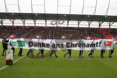 2. Bundesliga - FC Ingolstadt 04 - VfL Bochum - Ehrenamt Banner