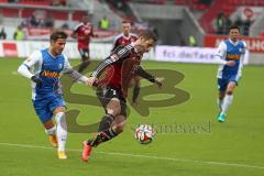 2. Bundesliga - FC Ingolstadt 04 - VfL Bochum - rechts am Ball Mathew Leckie (7) und links (VfL) Stefano Celozzi