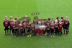 2. BL - FC Ingolstadt 04 - 1. FC Kaiserslautern - Einlaufkids Kinder Minikicker