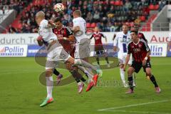 2. Bundesliga - FC Ingolstadt 04 - Erzgebirge Aue - Alfredo Morales (6) Kopfballduell