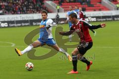 2. Bundesliga - FC Ingolstadt 04 - VfL Bochum - rechts am Ball Mathew Leckie (7) und links (VfL) Stefano Celozzi