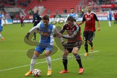 2. Bundesliga - FC Ingolstadt 04 - VfL Bochum - links Stefano Celozzi und rechts Mathew Leckie (7)