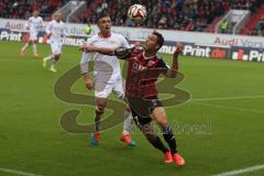 2. Bundesliga - FC Ingolstadt 04 - 1. FC Union Berlin - am Ball Mathew Leckie (7) hinten Roberto Puncec