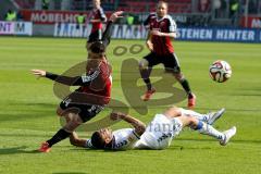 2. BL - Saison 2014/2015 - FC Ingolstadt 04 - Karlsruher SC - Stefan Lex (#14 FC Ingolstadt 04) -