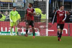 2. Bundesliga - Fußball - FC Ingolstadt 04 - TSV 1860 München - Gegentor 1:1 Torwart Ramazan Özcan (1, FCI)