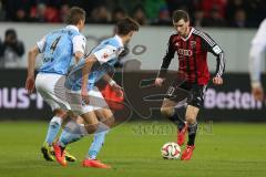 2. Bundesliga - Fußball - FC Ingolstadt 04 - TSV 1860 München - rechts Pascal Groß (10, FCI)