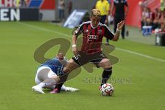 2. Bundesliga - FC Ingolstadt 04 - SV Darmstadt 98 - rechts Danilo Soares Teodoro (15) gegen links Maurice Exslager