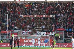 2. Bundesliga - FC Ingolstadt 04 - 1. FC Heidenheim - Fan Fahnen Spruchband