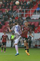 2. Bundesliga - FC Ingolstadt 04 - 1. FC Heidenheim - Kopfballduell links Kevin Kraus und Lukas Hinterseer (16)