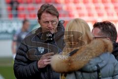 2. BL - Saison 2014/2015 - FC Ingolstadt 04 - Karlsruher SC - Ralph Hasenhüttl (Trainer FC Ingolstadt 04) im Sky Interview -