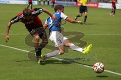 2. Bundesliga - FC Ingolstadt 04 - SV Darmstadt 98 - Lukas Hinterseer (16) gegen Michael Stegmayer