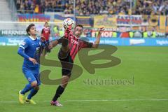 2. Bundesliga - FC Ingolstadt 04 - Eintracht Braunschweig - rechts Stefan Lex (14) und links Raffael Korte