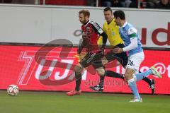 2. Bundesliga - Fußball - FC Ingolstadt 04 - TSV 1860 München - links Moritz Hartmann (9, FCI)