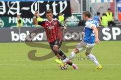 2. Bundesliga - FC Ingolstadt 04 - SV Darmstadt 98 - links Alfredo Morales (6)