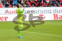 2. Bundesliga - FC Ingolstadt 04 - 1. FC Heidenheim - Torwart Ramazan Özcan (1) vor dem Spiel