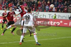 2. Bundesliga - FC Ingolstadt 04 - 1. FC Union Berlin - Andre Mijatović (4) köpft zum 3:3 Tor Jubel