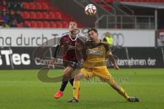 2. Bundesliga - FC Ingolstadt 04 - VfR AAlen - Zweikampf links Mathew Leckie (7)