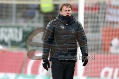 2. Bundesliga - Fußball - FC Ingolstadt 04 - TSV 1860 München - Spiel ist aus, Unentschieden Cheftrainer Ralph Hasenhüttl (FCI)