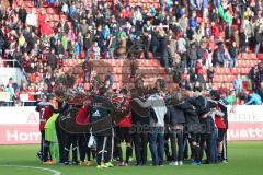 2. Bundesliga - FC Ingolstadt 04 - 1. FC Heidenheim - Spiel ist aus, Sieg Spitzenreiter