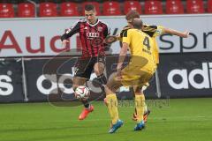 2. Bundesliga - FC Ingolstadt 04 - VfR AAlen - Zweikampf links Mathew Leckie (7)