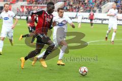 2. Bundesliga - FC Ingolstadt 04 - 1. FC Heidenheim - Angriff links Danny da Costa (21) und rechts Philip Heise