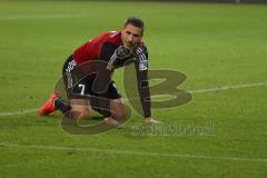 2. Bundesliga - FC Ingolstadt 04 - VfR AAlen - 4:1 - mitte Mathew Leckie (7) schießt auf das Tor, verfehlt