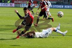 2. BL - Saison 2014/2015 - FC Ingolstadt 04 - Karlsruher SC - Stefan Lex (#14 FC Ingolstadt 04) -